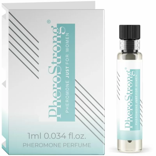 PERFUME CON FEROMONAS JUST PARA MUJER 1 ML