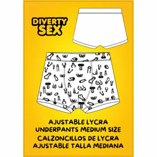 DIABLO PICANTE - CALZONCILLO PENES TALLA MEDIANA