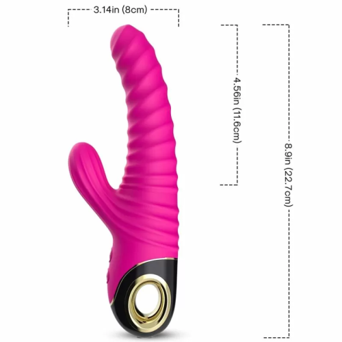 ETERNITY VIBRADOR SILICONA FUCSIA