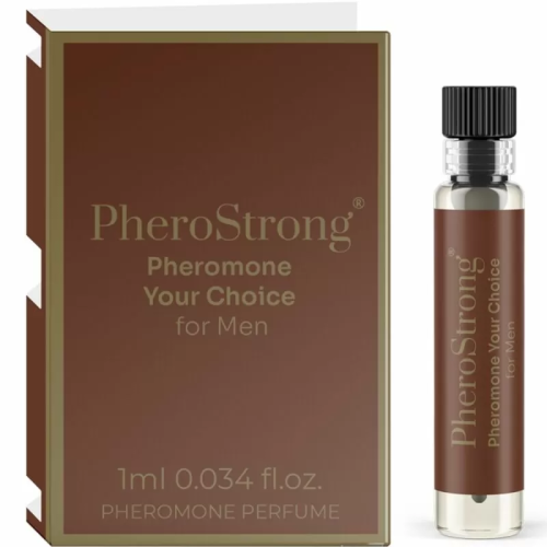 PERFUME CON FEROMONAS YOUR CHOICE PARA HOMBRE 1 ML