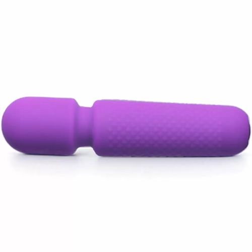 YOUR MAGIC MASAJEADOR & VIBRADOR RECARGABLE 10 VIBRACIONES SILICONA MORADO