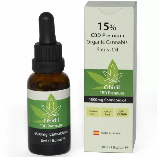 500 COSMETICS CIBIDIL RELAJANTE ACEITE CBD 15 % 30 ML