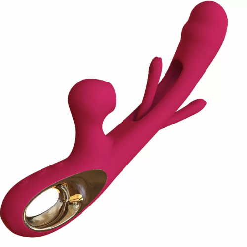 IMPACT SWING VIBRADOR & ESTIMULADOR DUAL MODELO 2 BURDEOS