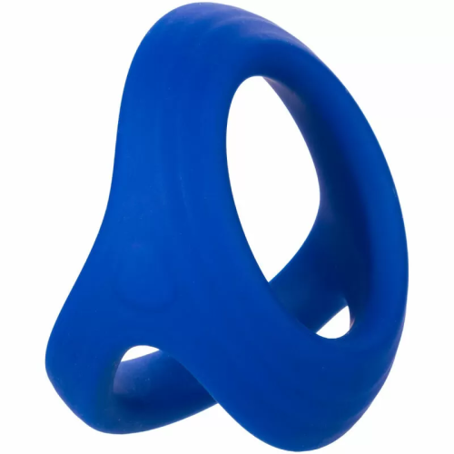 COCK BALL DOBLE ANILLO AZUL