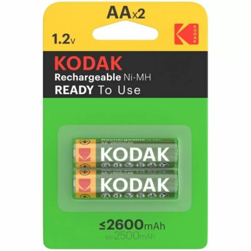 KODAK PILA RECARGABLE HR6 AA 2600mAh BLISTER*2
