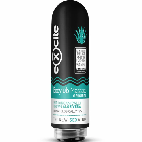 EXCITE  BODYLUB MASSAGE GEL ORIGINAL ALOE VERA 200 ML