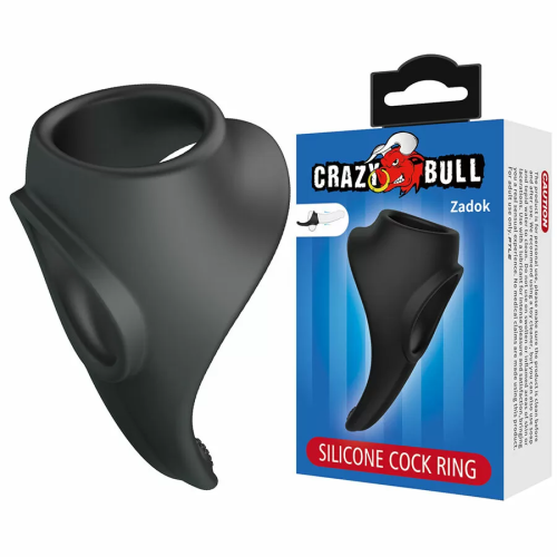 CRAZY BULL  ZADOK ANILLO ERGONÓMICO CON ESTIMULADOR DE PERINÉ