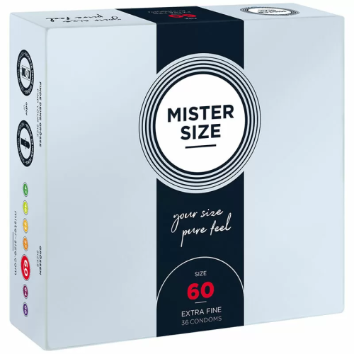 MISTER SIZE  PRESERVATIVOS TALLA XL 60 MM (36 UNIDADES)