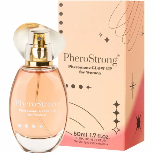 PHEROSTRONG  GLOW UP PERFUME CON FEROMONAS PARA MUJER 50 ML