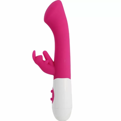 RABBIT VIBRADOR & ESTIMULADOR PUNTO G 10 VELOCIDADES ROSA