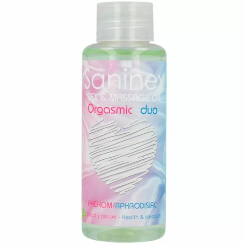 SANINEX ORGASMIC DUO ACEITE DE MASAJE 100 ML