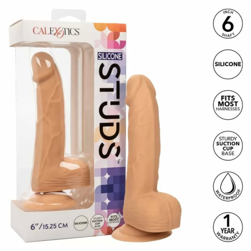 CALIFORNIA EXOTICS SILICONE STUDS 15,24 CM SKIN