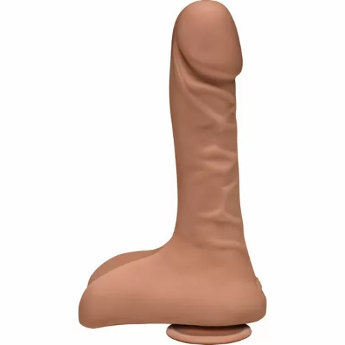 DOC JOHNSON THE SUPER D PENE REALÍSTICO 23 CM CARAMEL