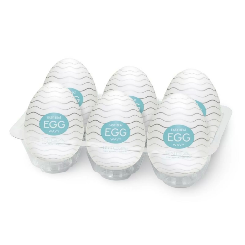 TENGA EGG PACK 6 WAVY EASY ONA-CAP