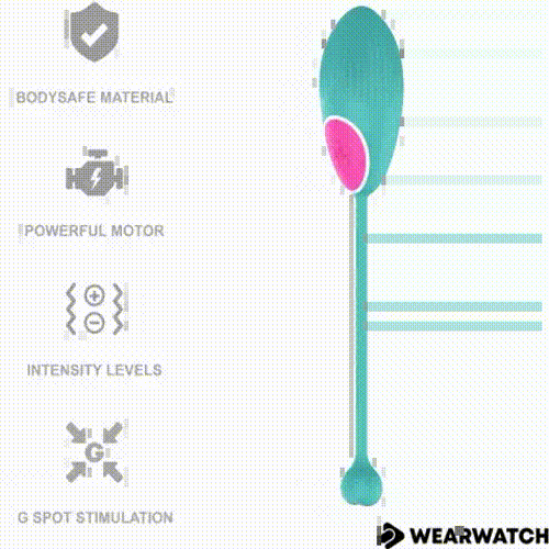 WEARWATCH HUEVO CONTROL REMOTO TECHNOLOGY WATCHME AGUA MARINA / ROSA