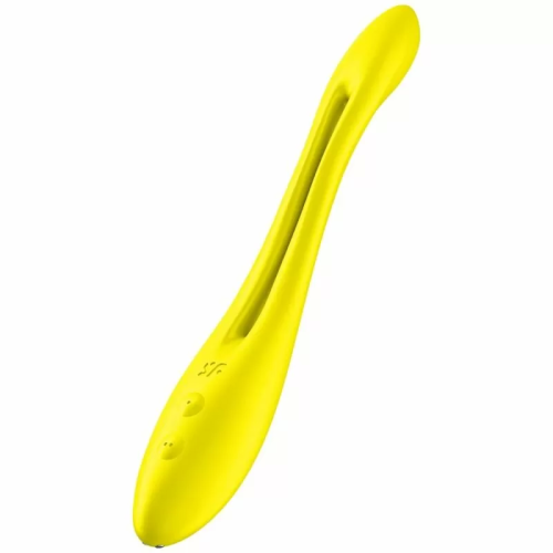 SATISFYER ELASTIC GAME MULTI VIBRADOR - AMARILLO