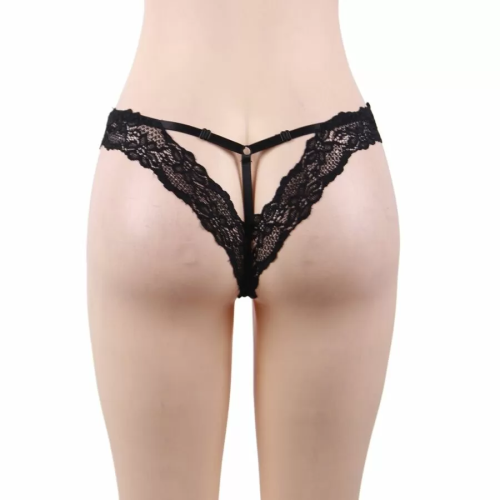 QUEEN LINGERIE PANTIES CON TRASERA EN V TALLA S/M