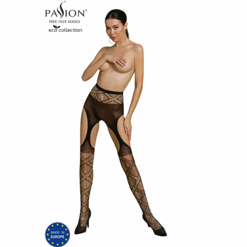 ECO COLLECTION BODYSTOCKING ECO S005 NEGRO