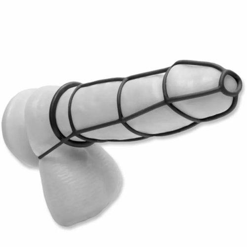 FETISH FANTASY ELITE SENT FUNDA Y ANILLOS PARA EL PENE NEGRO