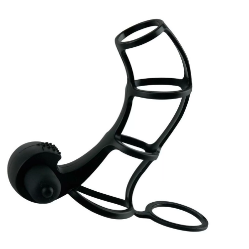 FUNDA BEGINNERS PARA EL PENE DE SILICONA CON VIBRADOR