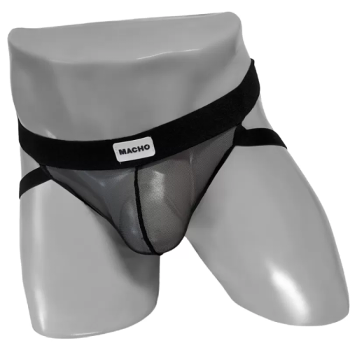 MACHO MX22N SUSPENSORIO REJILLA NEGRO L/XL