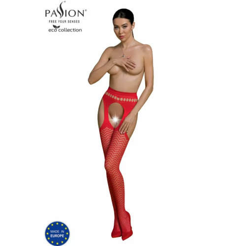 ECO COLLECTION BODYSTOCKING ECO S002 ROJO