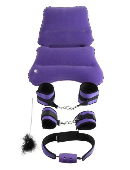 FETISH FANTASY SERIES SET DE BONDAGE MORADO