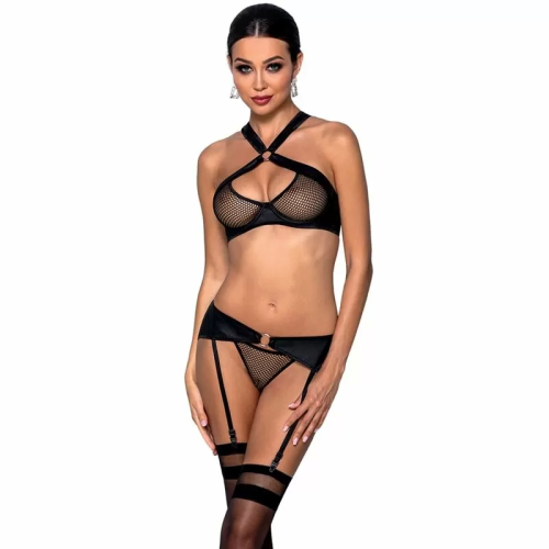 PASSION AMANDA SET ECO LEATHER XXL/XXXL