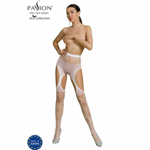 ECO COLLECTION BODYSTOCKING ECO S005 BLANCO