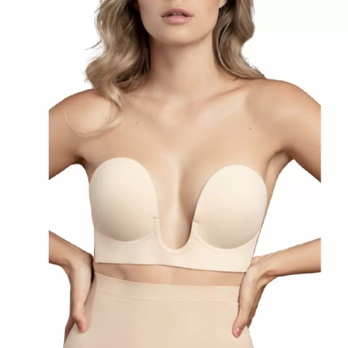 BYE BRA SUJETADOR SIN ASAS EN U NATURAL TALLA C