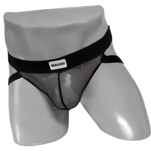 MACHO MX22N SUSPENSORIO REJILLA NEGRO S/M