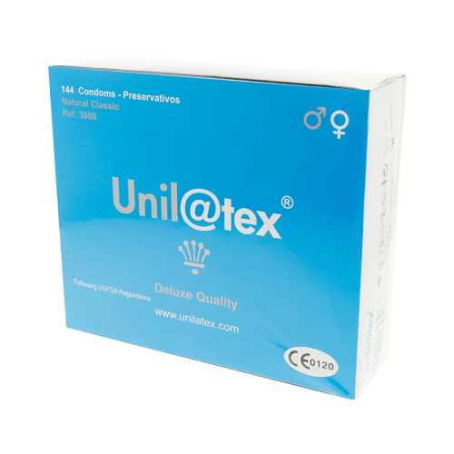 UNILATEX - PRESERVATIVOS NATURALES 144 UDS
