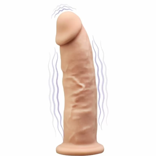 MODELO 1 PENE REALISTICO VIBRADOR SILICONA PREMIUM SILEXPAN 17.5 CM