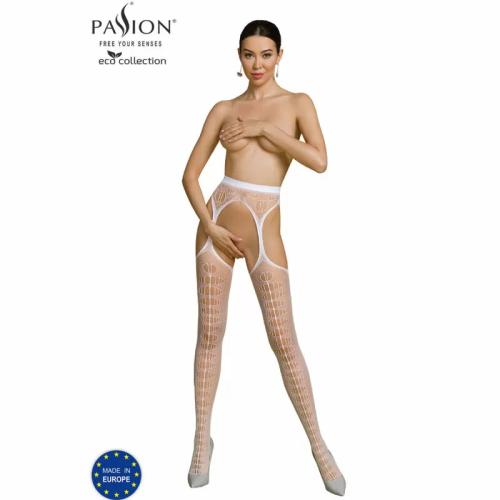 ECO COLLECTION BODYSTOCKING ECO S008 BLANCO