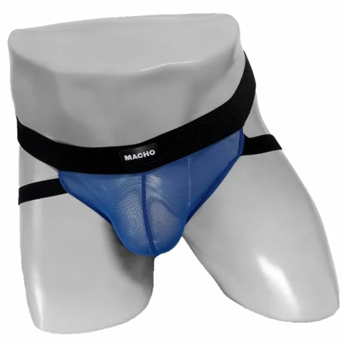 MACHO MX22NB SUSPENSORIO REJILLA AZUL L/XL