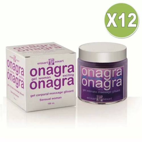 GEL ONAGRA WOMAN POTENCIADOR 100 CC 12 UNIDADES