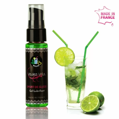 VOULEZ-VOUS GEL LUBRICANTE BASE AGUA - MOJITO - 35 ML