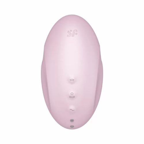 SATISFYER VULVA LOVER 3 ESTIMULADOR Y VIBRADOR - ROSA