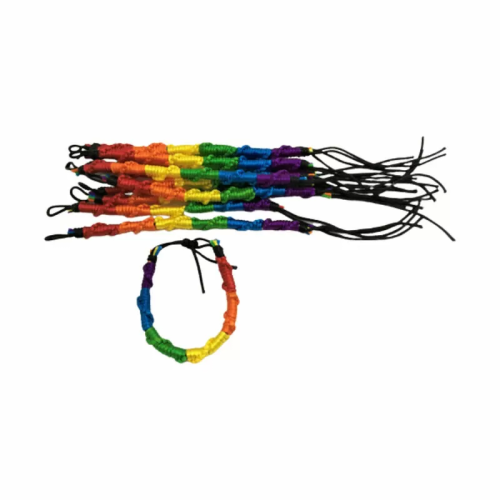 PRIDE - PULSERA HILO BANDERA LGBT