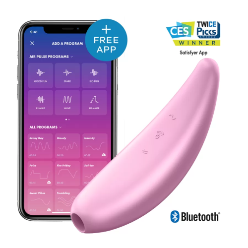 SATISFYER CURVY 3+ - ROSA