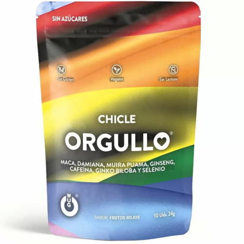 PRIDE - WUG GUM CHICLES ORGULLO LGBT 10 UDS