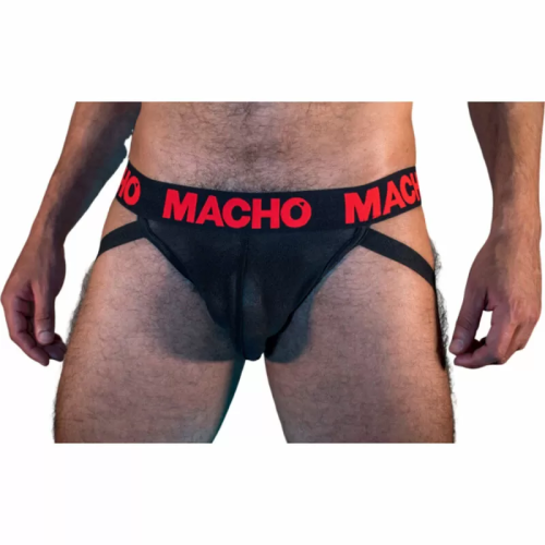 MACHO MX26X2 JOCK NEGRO/ROJO L