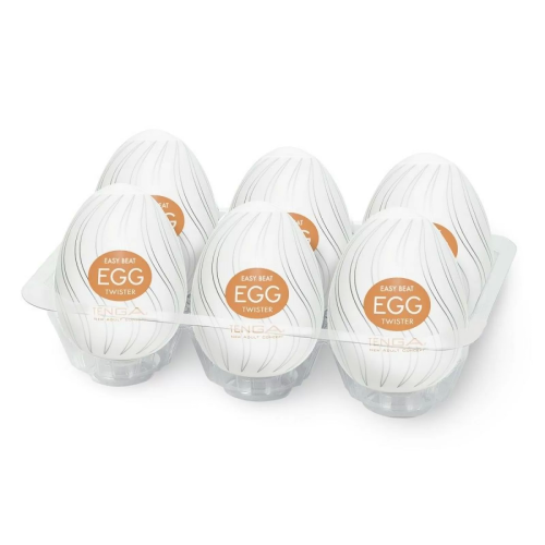 TENGA EGG PACK 6 TWISTER EASY ONA-CAP