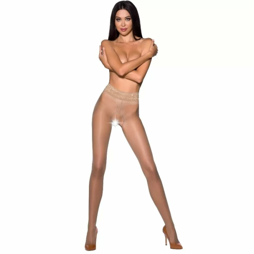 PASSION WOMAN TIOPEN 001 MEDIAS BEIGE TALLA 3/4