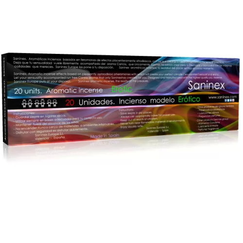 SANINEX INCIENSO ERÓTICO 20 STICKS