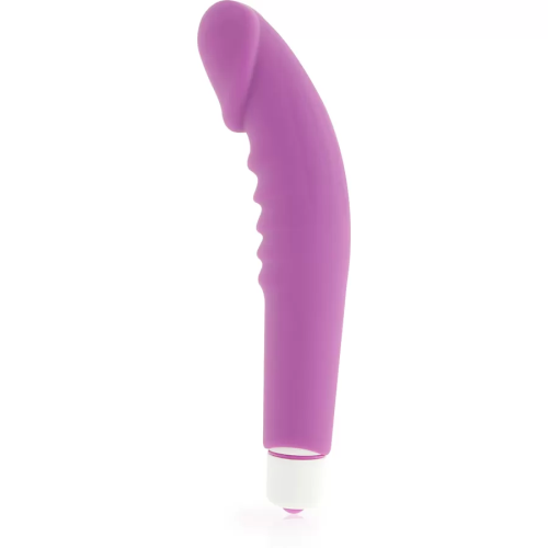 DOLCE VITA REALISTIC PLEASURE VIBRADOR SILICONA LILA