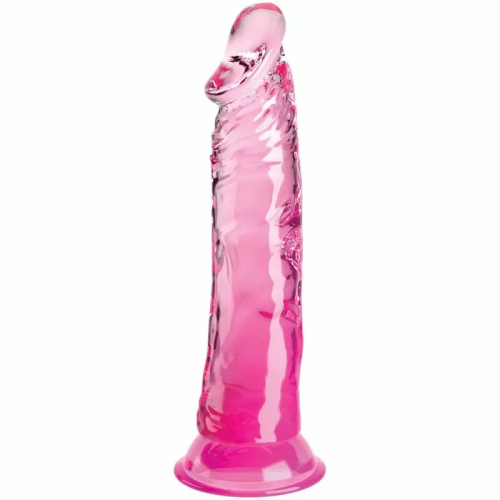 KING COCK CLEAR PENE REALISTICO 19.7 CM ROSA