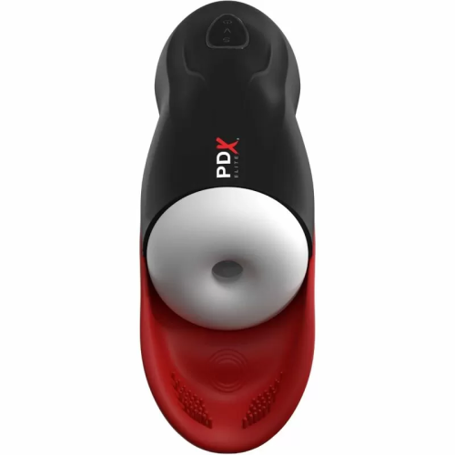 PDX ELITE MASTURBADOR STROKER FAPOMATIC PRO CON BASE PARA TESTICULOS