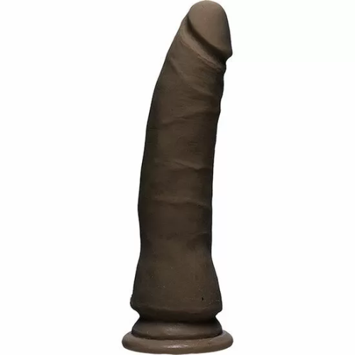 DOC JOHNSON DILDO DELGADO ULTRASKYN 17 CM MARRÓN