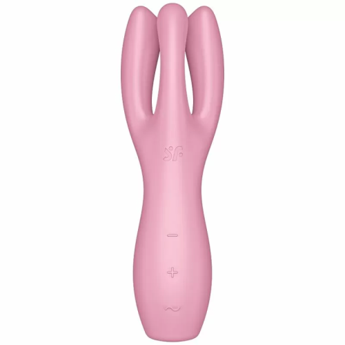 SATISFYER THREESOME 3 VIBRADOR - ROSA